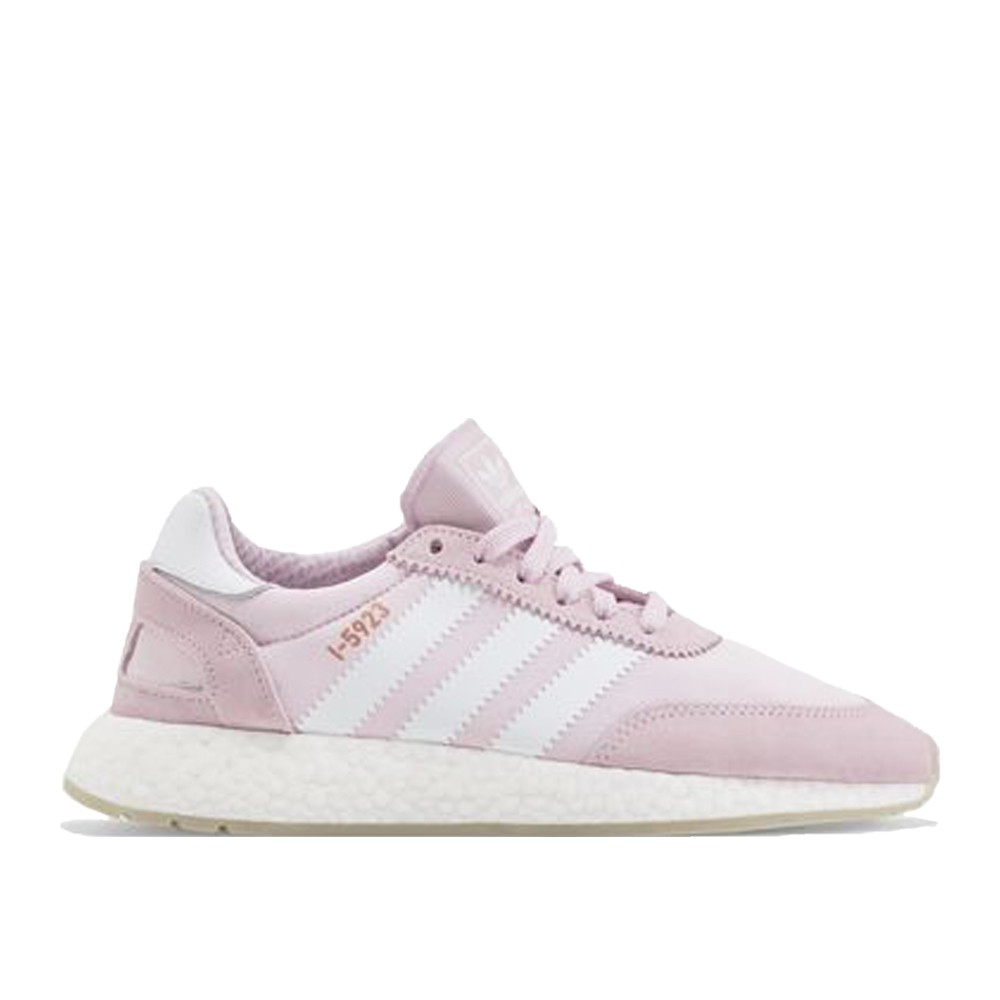 Adidas W I-5923 粉 女鞋 低筒 麂皮 復古 輕量 緩震 休閒鞋 DA8789