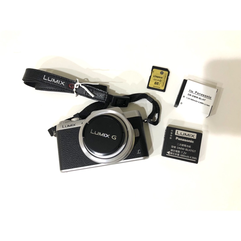（保固中全配）2017購入 公司貨台中晴光購入 Panasonic GF8 K鏡頭 12-32mm類單眼相機 女朋友相機