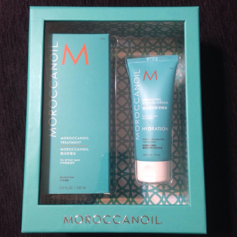 《現貨》Moroccanoil優油輕保養禮盒 摩洛哥優油100ml+輕保養75ml