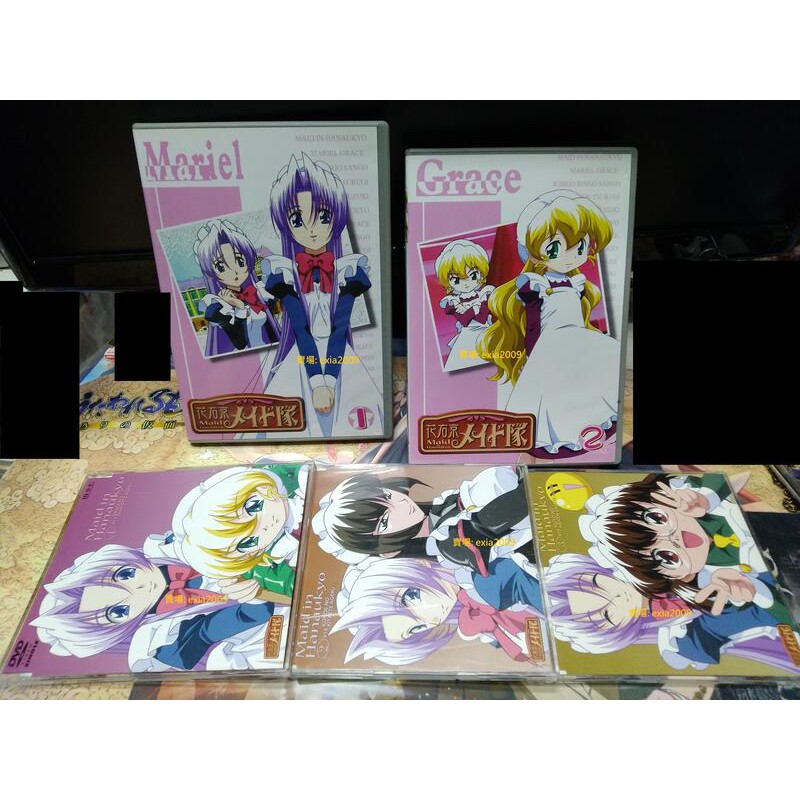[二手] 代理版 DVD 花右京女侍隊 1~12話 中文字幕 + 日版 13話、14話、15話