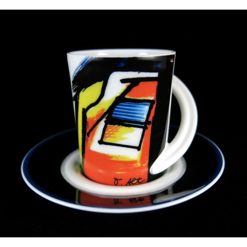 德國Rosenthal 設計師系列Cupola咖啡杯盤組-A
