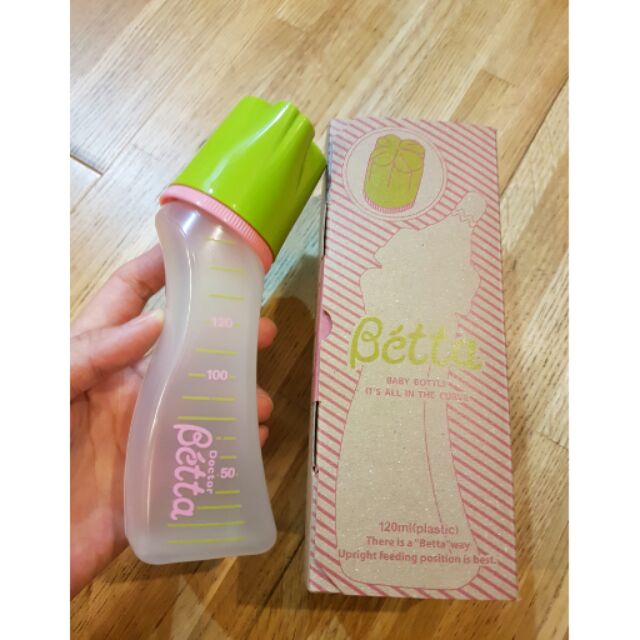 現貨 正版 日本 Dr. Betta 防脹氣奶瓶 仿母乳實感 120ml