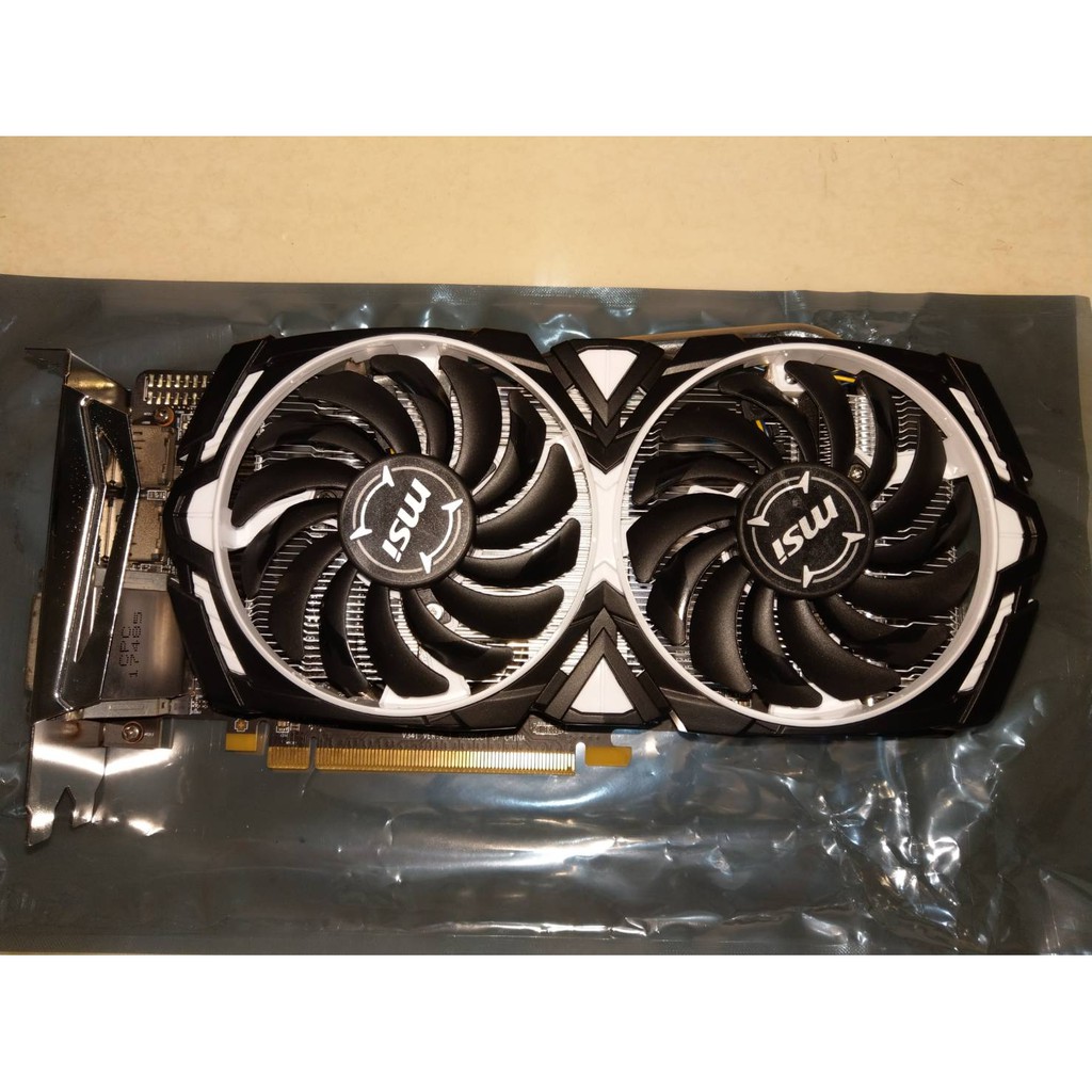 Msi 微星radeon Rx 470 8g Armor 顯示卡雙風扇遊戲卡已註冊原廠四年保固到22年3月 蝦皮購物