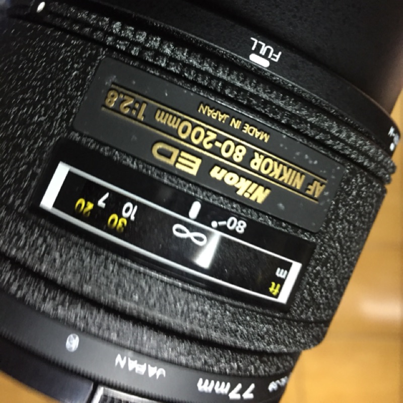 鏡頭 Nikon 80 200mm f2.8 ed ais af 美品 定焦 鏡頭