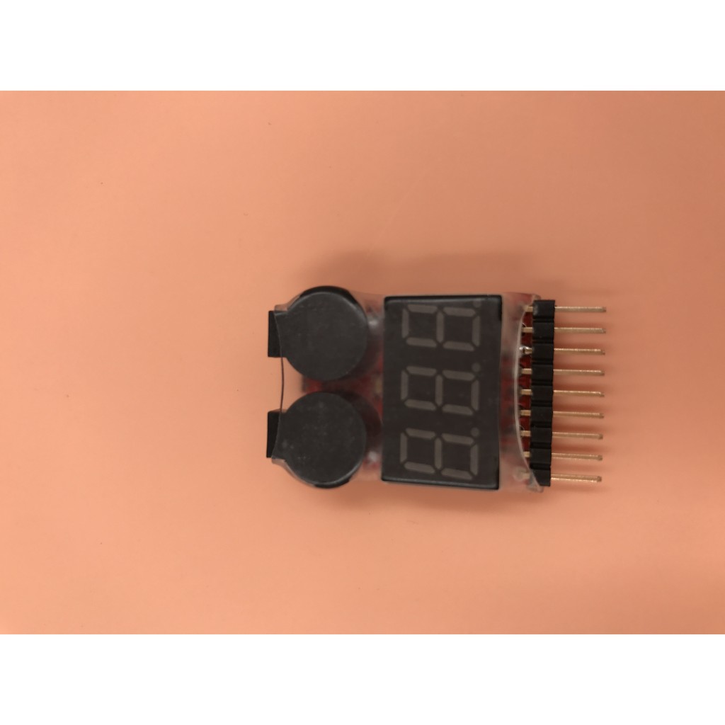 模型玩家必備 自組機聖品 最新版BB響 2合1警報器 電壓顯示 低電量警報器