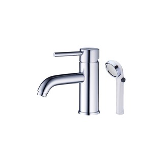 【大巨光】臉盆單孔單槍水龍頭+手動馬桶洗淨器 TAP-100021