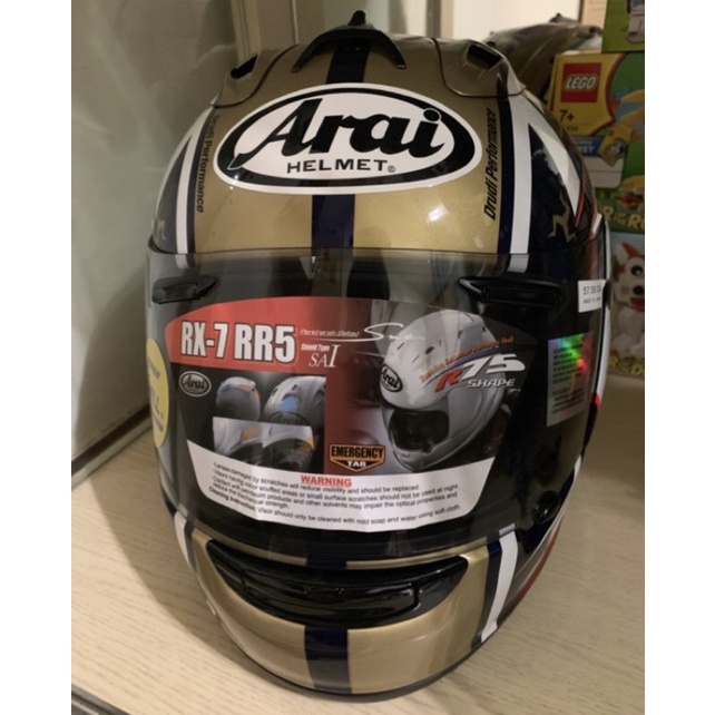 Arai 安全帽  Arai RX7 RR5 曼島TT IOM TT15 曼島紀念款安全帽 2015