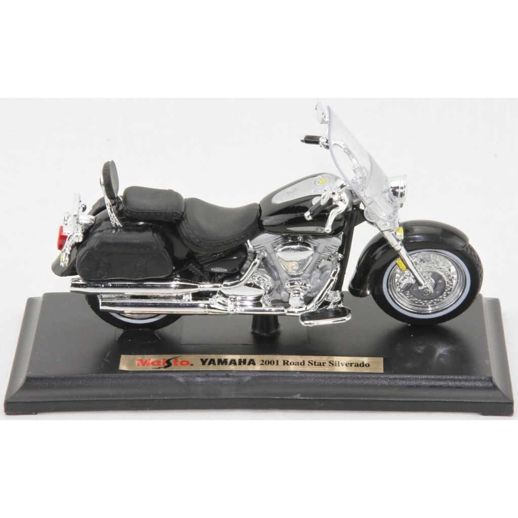【Maisto精品車模】2001 Yamaha Road Star Silverado 山葉摩托車模型 尺寸1/18