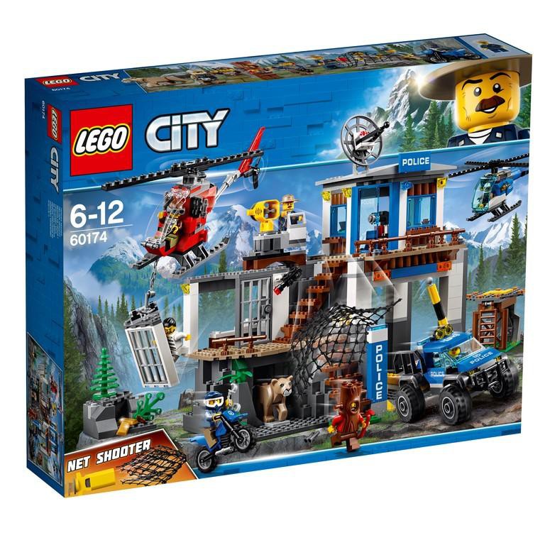 【積木樂園】 樂高 LEGO 60174 CITY系列 山區警察總部