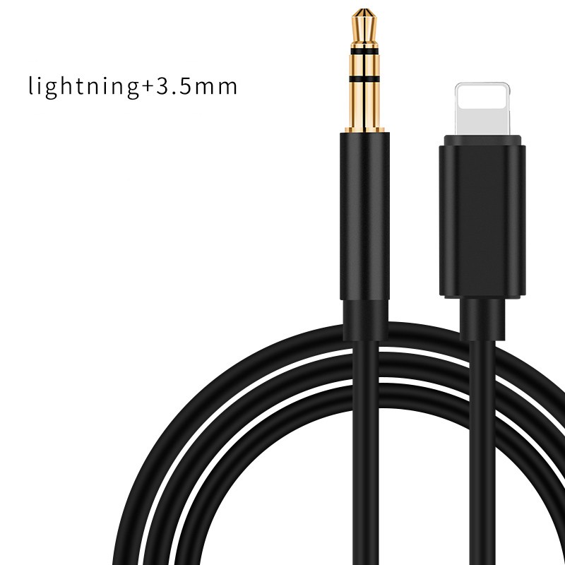 Iphone轉3 5mm音源線aux音頻線鍍金插頭音響lightning手機音樂轉接線ios耳機車載輔助連接器 蝦皮購物