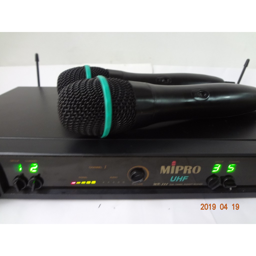 MIPRO UHF MR-822 無線麥克風 2手