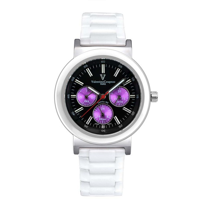 🐻被被熊🐻總代理貨 范倫鐵諾古柏 Valentino Coupeau 香榭 三眼 陶瓷 腕錶 手錶 手表 21