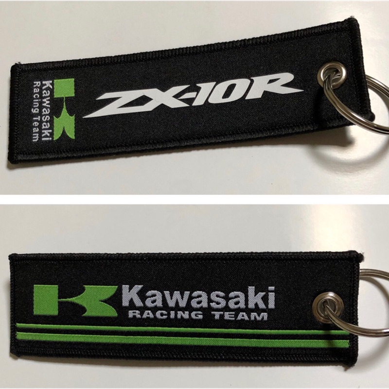 （現貨）Motogp 鑰匙圈 Kawasaki ZX-10r 重機 布章 刺繡