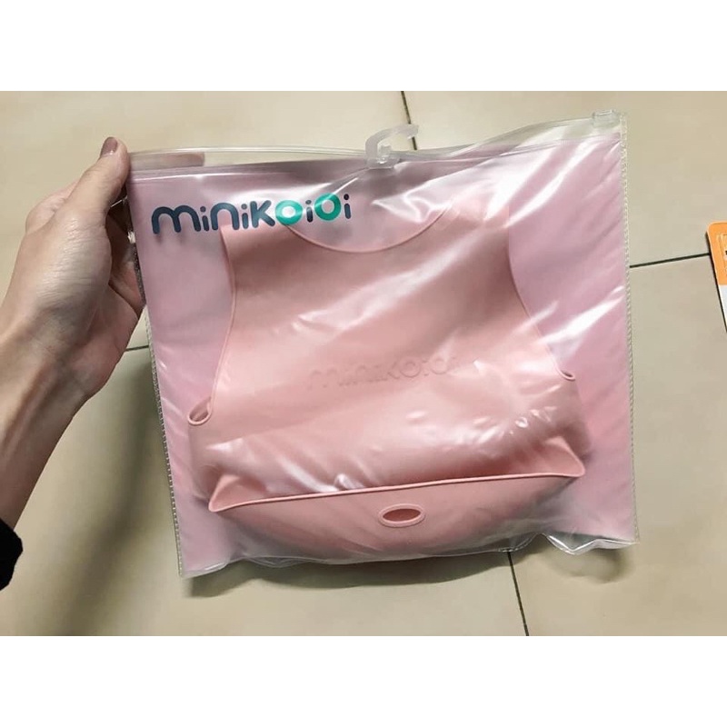 Minikoioi全扣式防水圍兜 全新