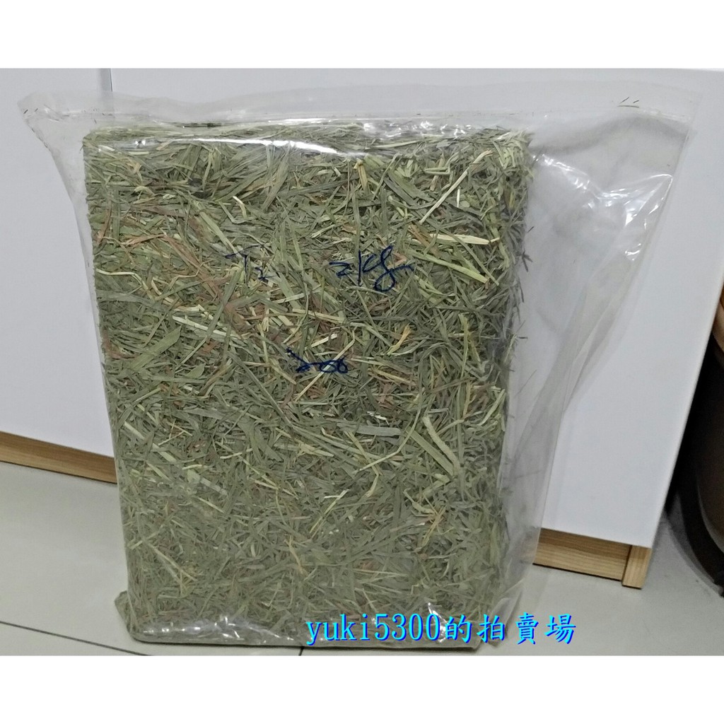 【兔子牧草 現貨】P家提摩西草二割葉多 2公斤不過篩牧草 送盈盈牧草