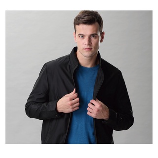 ROBERTA諾貝達 休閒時尚 輕薄流行夾克外套 黑色