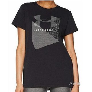 【UNDER ARMOUR】女 HG Sportstyle Mesh Logo 短袖上衣