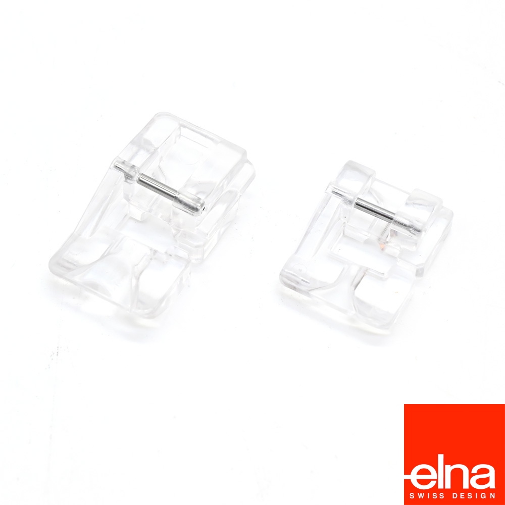 瑞士 elna 縫紉機壓布腳 7mm 串珠縫壓布腳組(2mm/4mm)