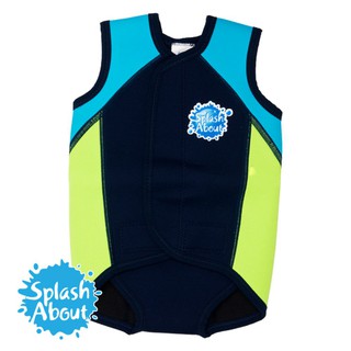 《Splash About 潑寶》BabyWrap 包裹式保暖泳衣-SPORTY