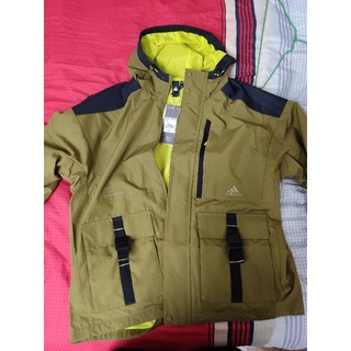 Adidas TH JKT WV BAGJK 男 xl卡其綠 橄欖綠 連帽 運動 休閒 外套 GP0989 軍裝