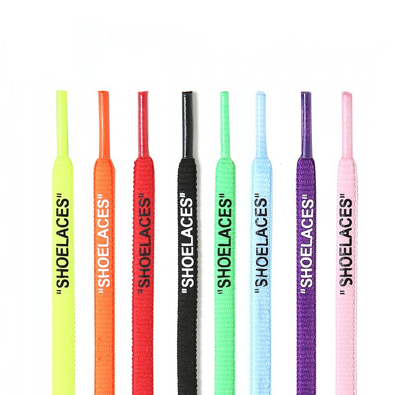 【愛宅家】潮牌創意 NIKE X OFF WHITE THE TEN 系列 ”SHOELACES” 圓型 鞋帶 球鞋 #9