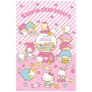 Sanrio characters歡樂扭蛋機拼圖1000片