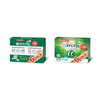 Lotte xylitol 口香糖 6pack