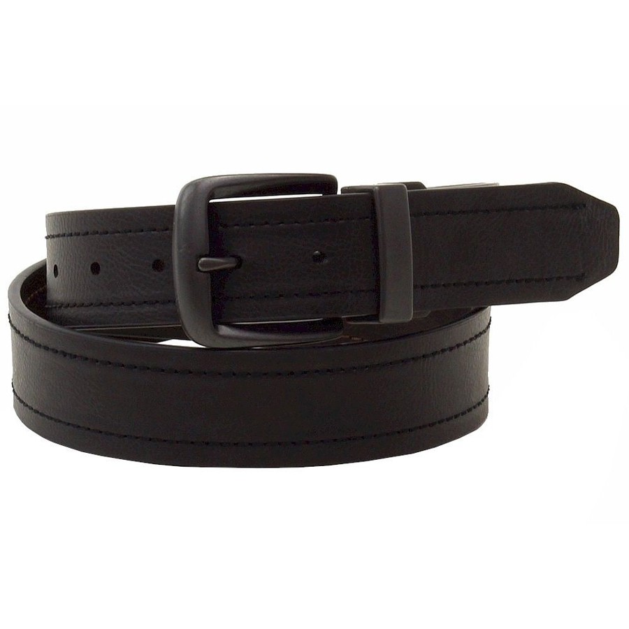 【DICKIES】11DI02N5 35mm Reversible Belt 真皮 皮帶 (咖啡) 化學原宿
