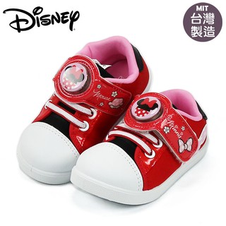 零碼童鞋/Disney迪士尼米妮兒童電燈休閒鞋(463053)紅15-20號