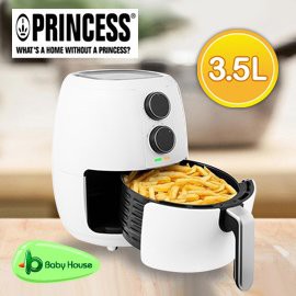 Princess 荷蘭公主 最好清洗的氣炸鍋3 5l 大容量 白色 黑色 蝦皮購物