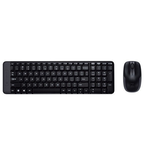 【鳥鵬電腦】Logitech 羅技 MK220 無線滑鼠鍵盤組 外形小巧 不佔空間 無線滑鼠 無線鍵盤 台灣公司貨