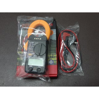 [YO-HONG][含稅]袖珍式小型鉗型表 數位電流勾表 交直流勾表 三用電表 萬用電表 鉗型表 最小2A