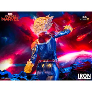 【可樂心】IRON STUDIOS MARVEL 復仇者聯盟 Captain Marvel 驚奇隊長 21cm 現貨 #4