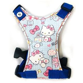 幸福狗 / 胸背帶 / 藍 Hello Kitty / 訂製款 狗胸背 貓胸背