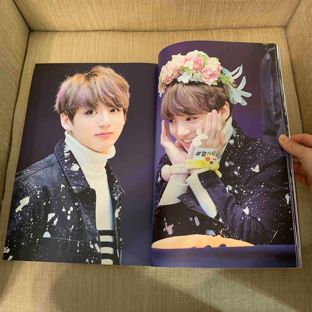 Bts Jungkook 柾國jk 超厚寫真b4 照片寫真集附防塵袋韓站週邊160p 蝦皮購物