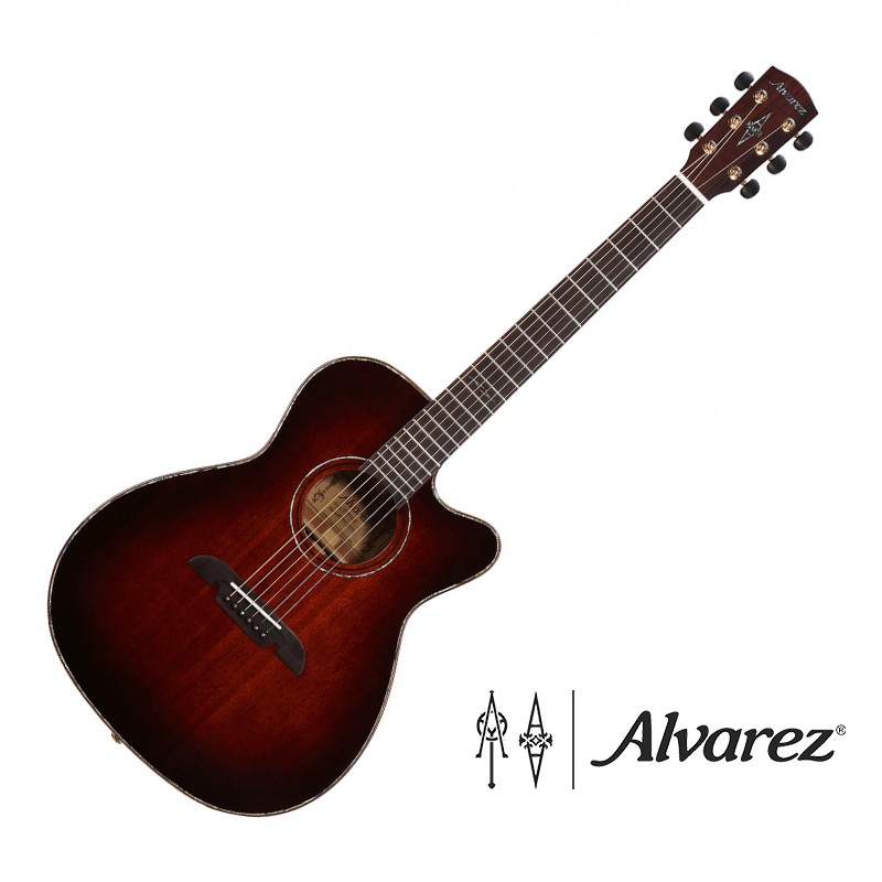 美日合作 Alvarez Yairi MFA66CSHB 40吋 全桃花心木 全單板 民謠吉他 - 【他,在旅行】
