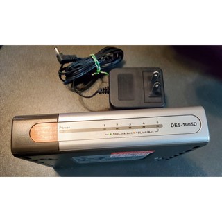 D-Link 交換式 集線器 DES-1005D