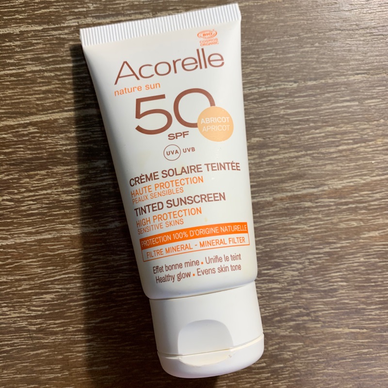 Acorelle全護植萃臉部防曬乳(潤色)50ml