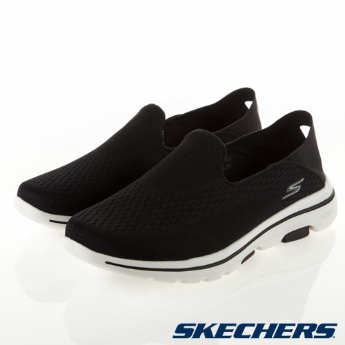 ☆JR運動休閒館☆【SKECHERS】男款健走系列 GOWALK 5(55523BKW)