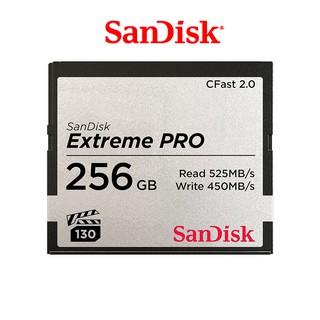 SanDisk Extreme PRO【eYeCam】 CFast 2.0 256GB 記憶卡 525MB/S