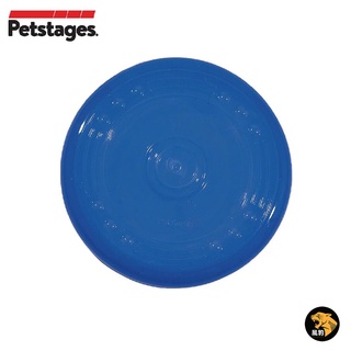 Petstages 68498 歐卡耐咬飛盤 (大/靛藍) 寵物 耐咬 防水 狗玩具 安全 寵物玩具 美國
