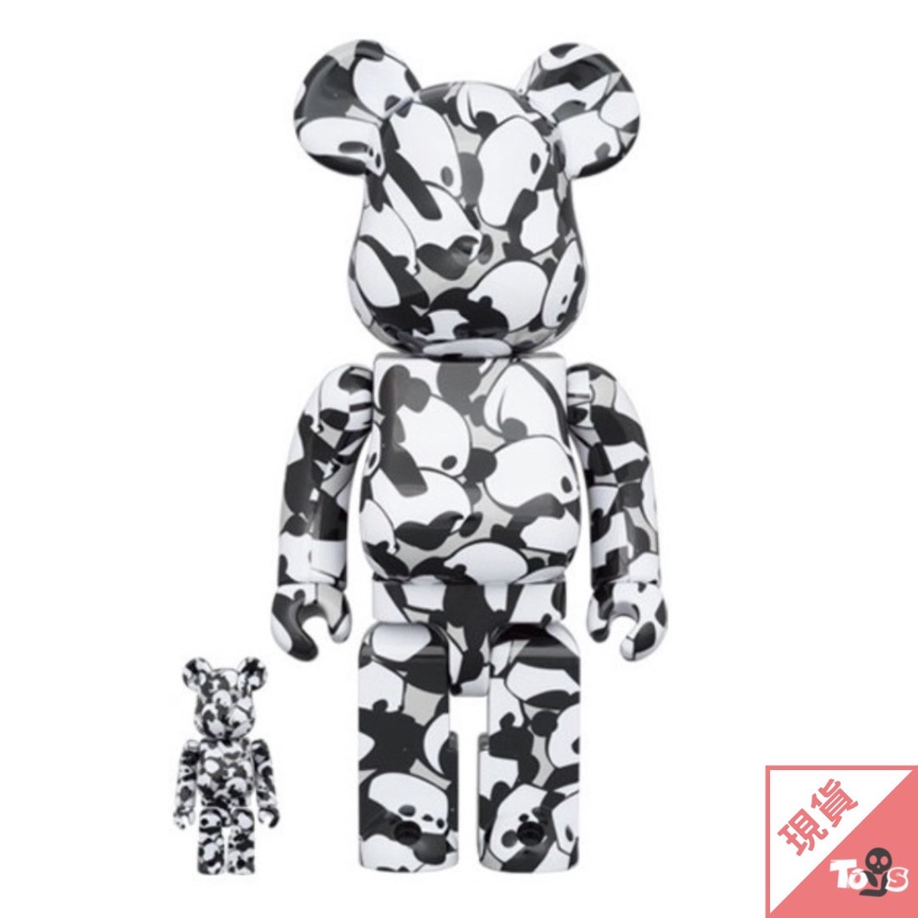 BE@RBRICK 庫柏力克熊 bearbrick HanMeilin PANDA 韓美林 100％ &amp; 400％