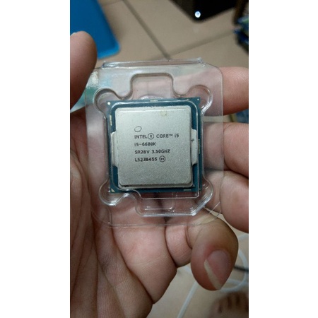 賣6-7代板用的1151腳位i5-6600K的CPU（參考比i5-6500、i5-7400、i5-7500好）