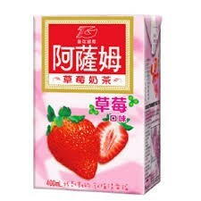匯竑 阿薩姆奶茶 草莓口味 400ml 24瓶 限桃園地區下單 商場內任五箱免運