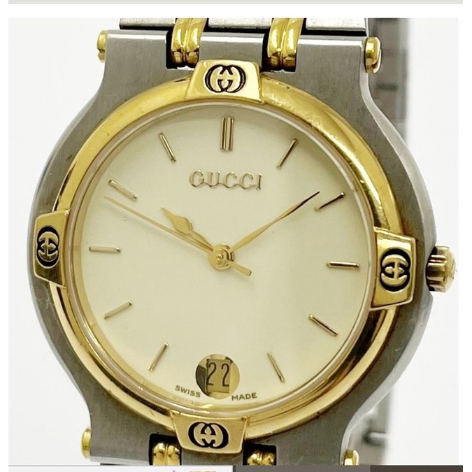 fyfy名牌精品GUCCI中性款石英金錶錶徑32mm