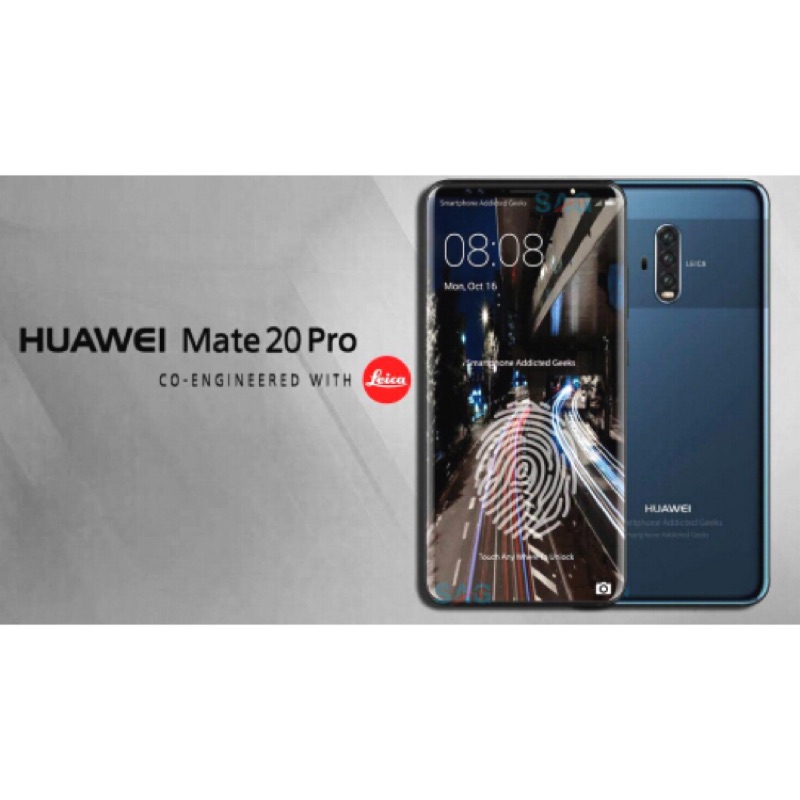 🔥Huawei Mate 20 Pro 黑色🔥全新未開封(尾牙) 登錄送無線充電板 4000萬像素萊卡認證三鏡頭手機