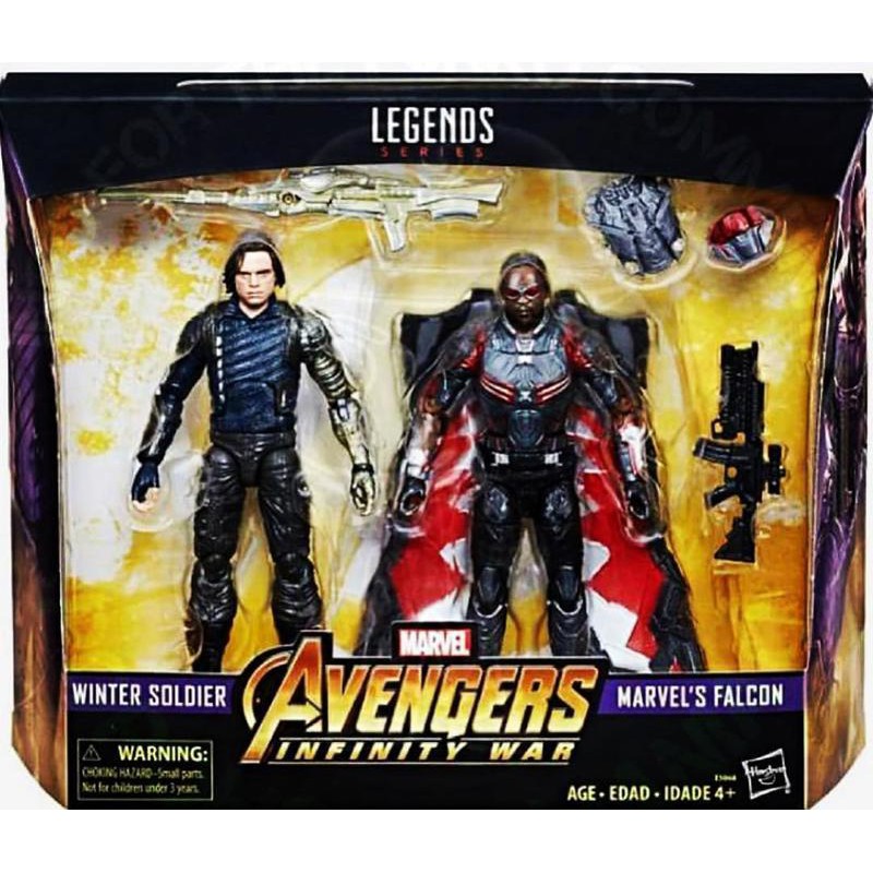 (卡司 正版現貨）孩之寶 漫威  Marvel legends 6吋 酷寒戰士 巴奇 獵鷹 復仇者聯盟 終局之戰