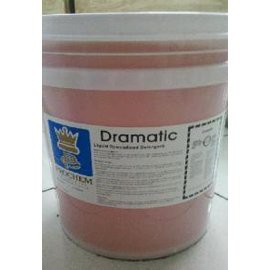 濃縮 商用洗碗機 洗杯機 清潔劑 藥水 DRAMATIC 抗硬水型 5加侖/桶 (19公升)