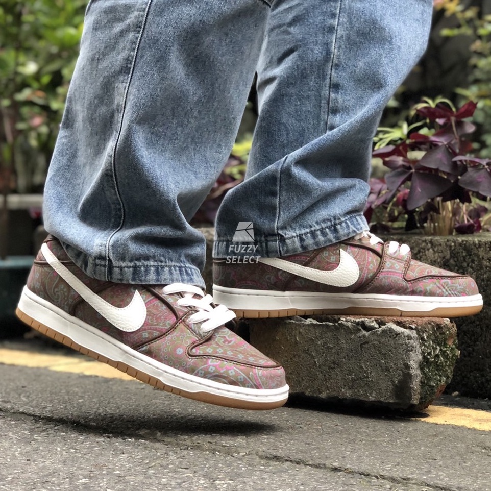 【逢甲 FUZZY】NIKE SB DUNK LOW BROWN PAISLEY 棕色 變形蟲 DH7534-200