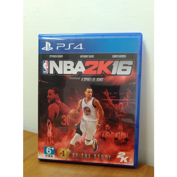 【二手_PS遊戲片】 PS4  NBA 2K16 美國職業籃球賽 2016